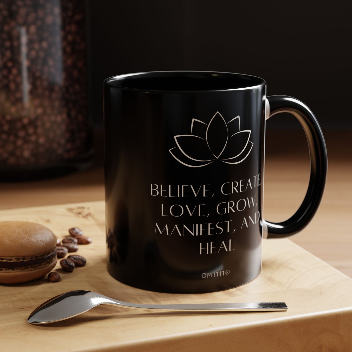 MUG OF THE WEEK - DM1111 "Manifest and Heal" Accent Coffee Mug (11, 15oz)