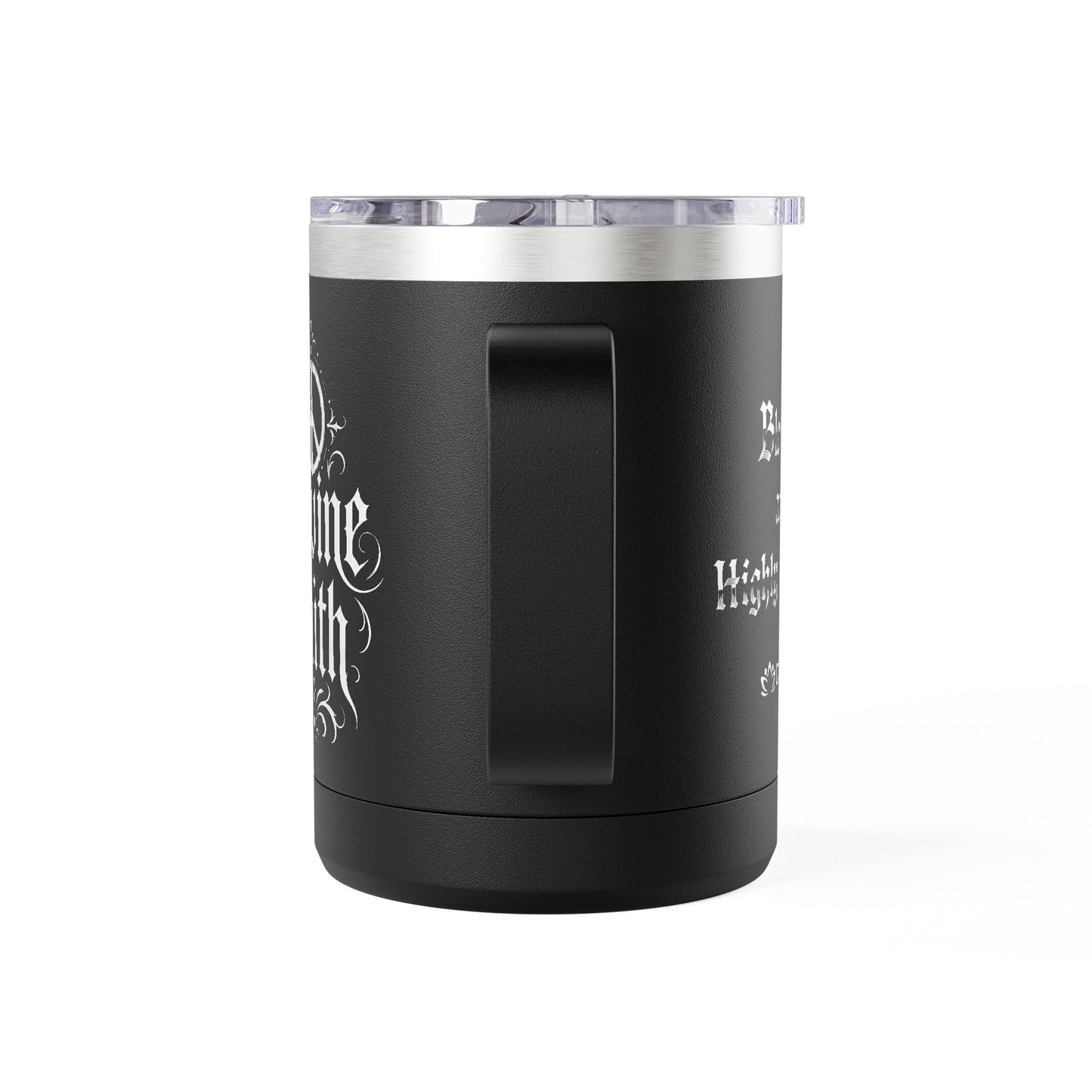 "Blessed and Highly Favored" 15oz Insulated Travel Mug