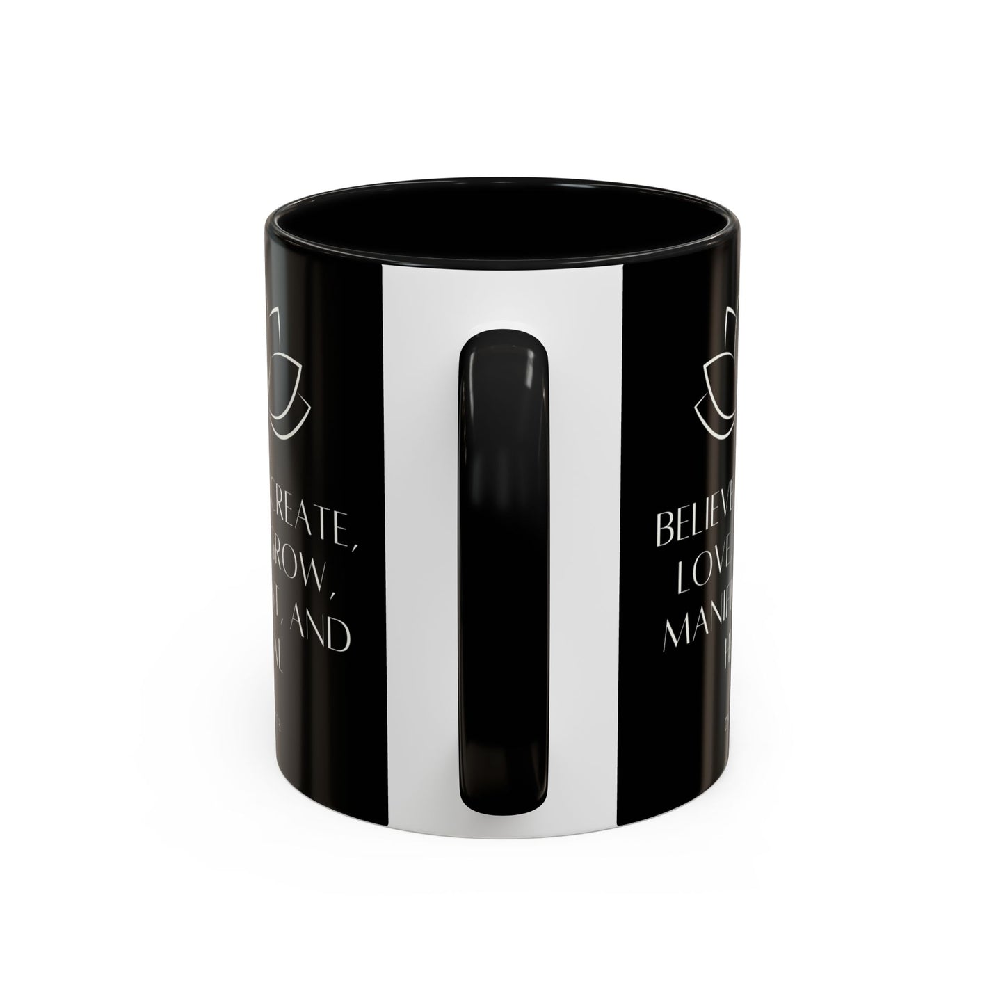 MUG OF THE WEEK - DM1111 "Manifest and Heal" Accent Coffee Mug (11, 15oz)
