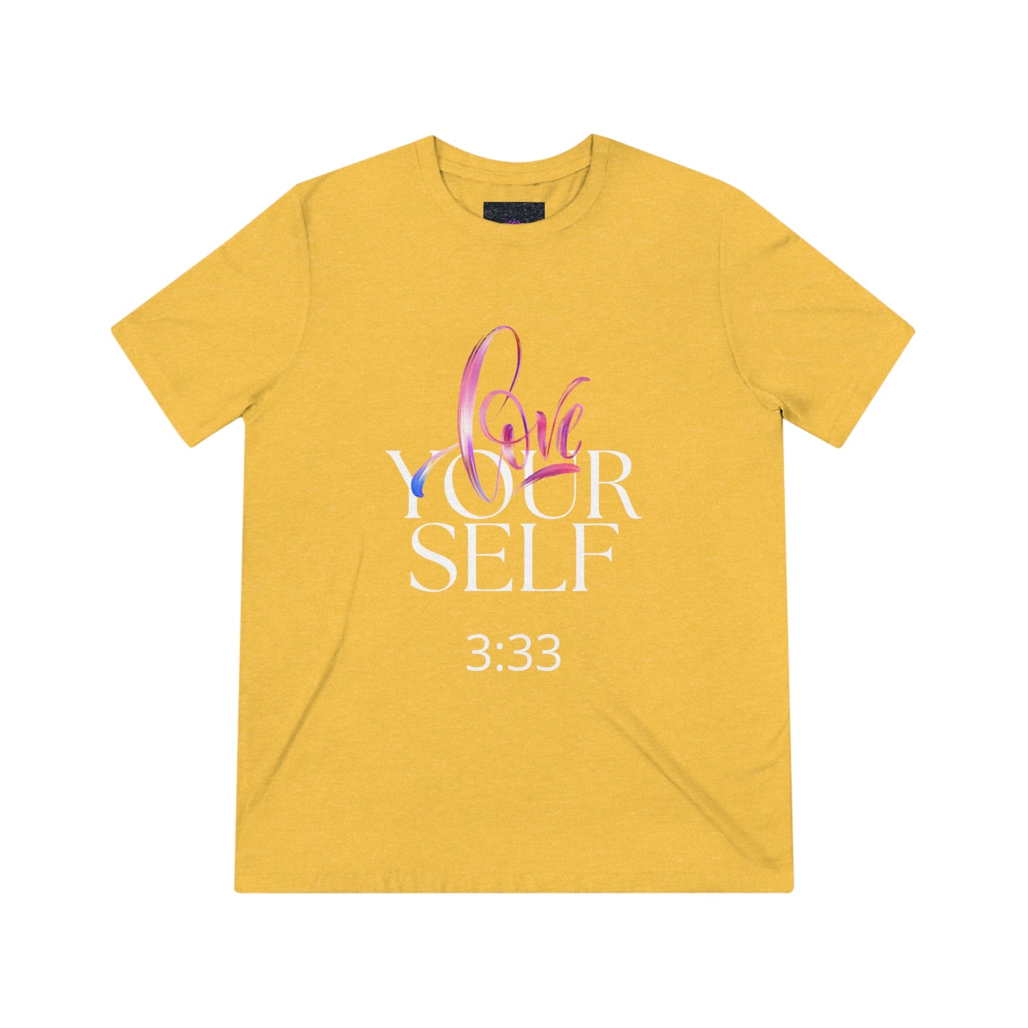 Love Your Self 333 Unisex Triblend Tee