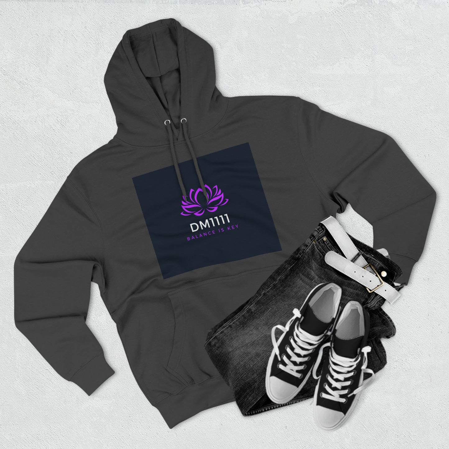 DM1111 Unisex Premium Pullover Hoodie