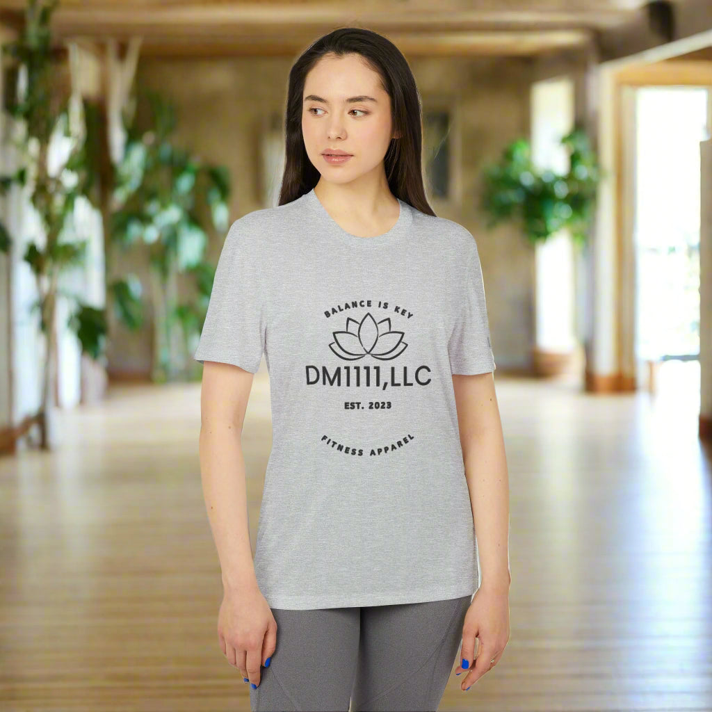 DM1111 Balance Is Key Lotus adidas® Unisex Sport T-shirt