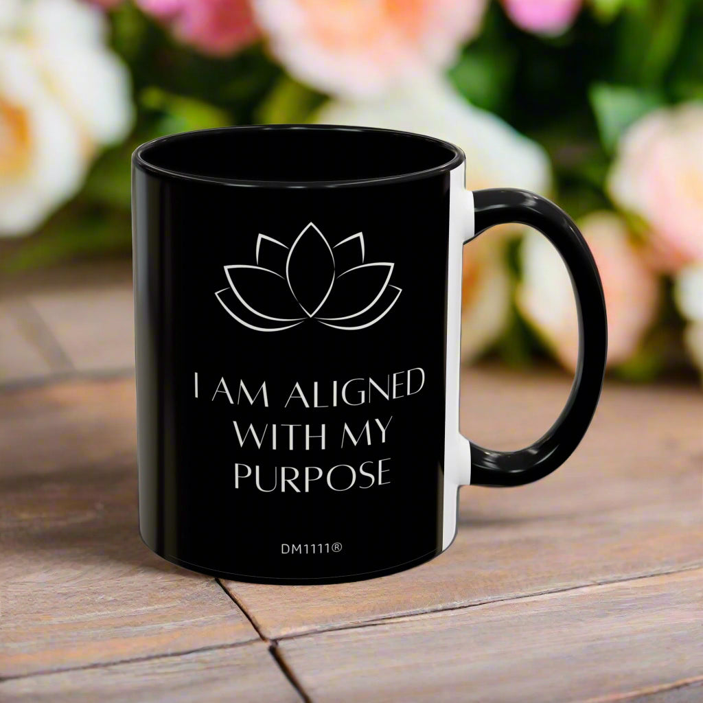 DM1111 "I Am Aligned" Accent Coffee Mug (11, 15oz)