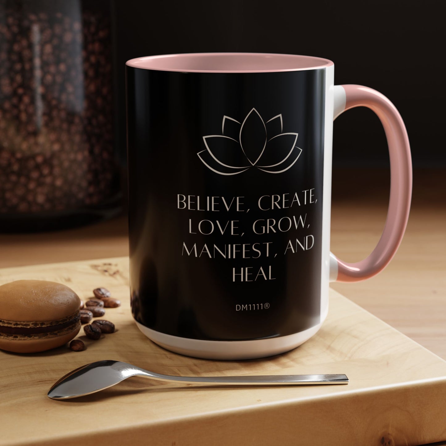 MUG OF THE WEEK - DM1111 "Manifest and Heal" Accent Coffee Mug (11, 15oz)