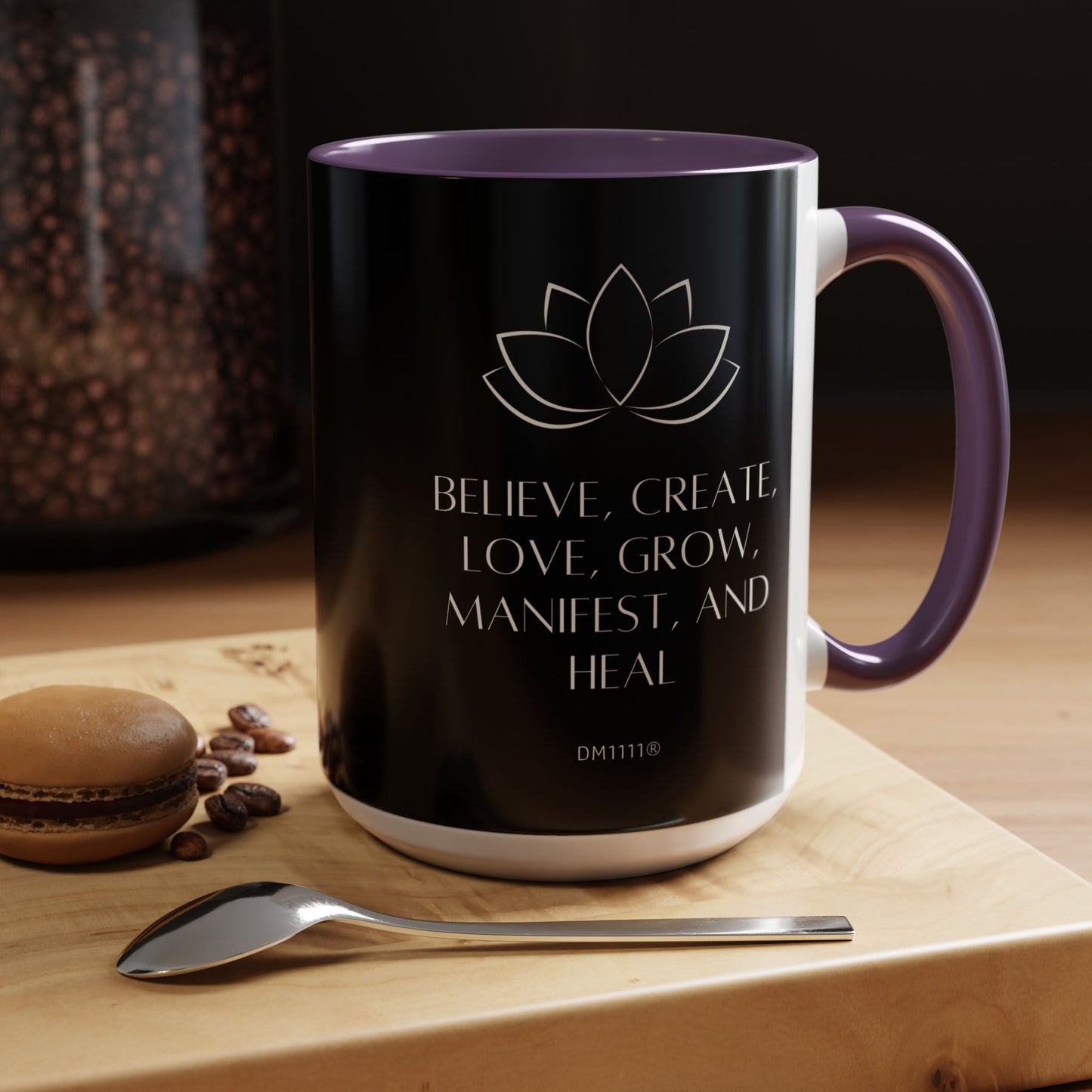 MUG OF THE WEEK - DM1111 "Manifest and Heal" Accent Coffee Mug (11, 15oz)