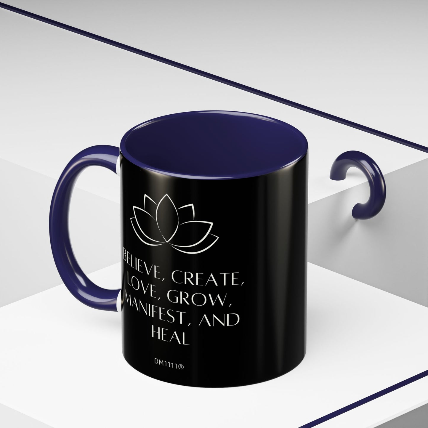 MUG OF THE WEEK - DM1111 "Manifest and Heal" Accent Coffee Mug (11, 15oz)