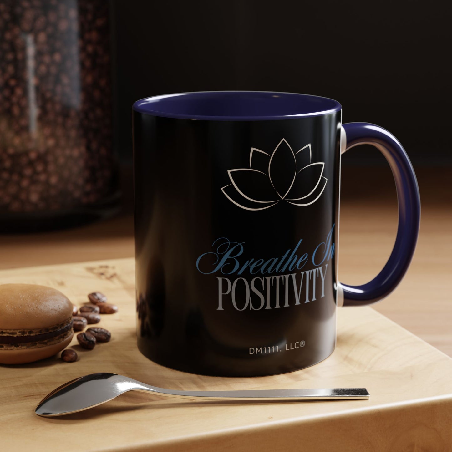 MUG OF THE WEEK - DM1111 "Breathe In Positivity" Accent Coffee Mug (11, 15oz)