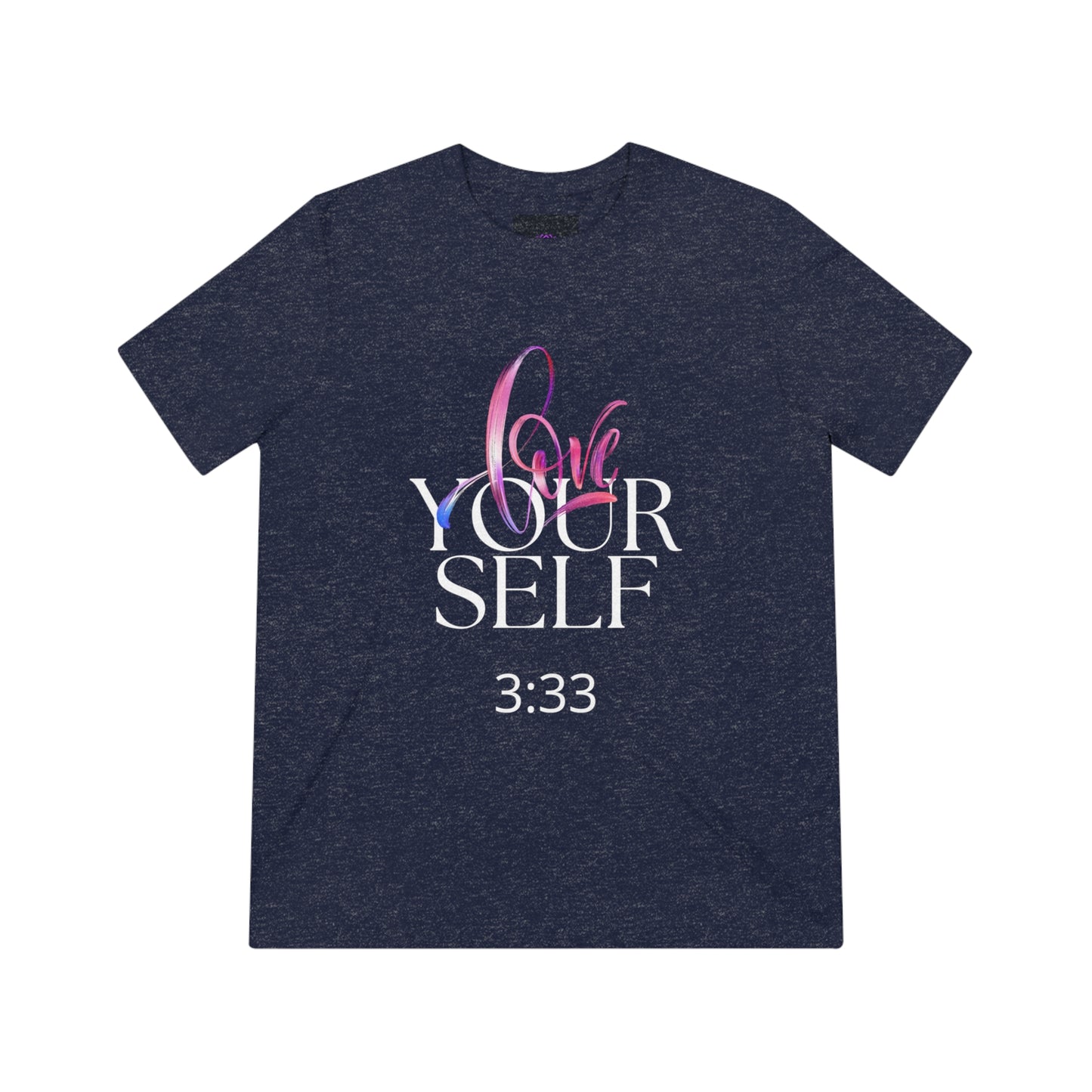 Love Your Self 333 Unisex Triblend Tee