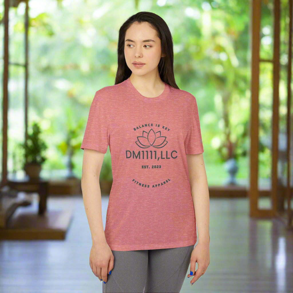 DM1111 Balance Is Key Lotus adidas® Unisex Sport T-shirt