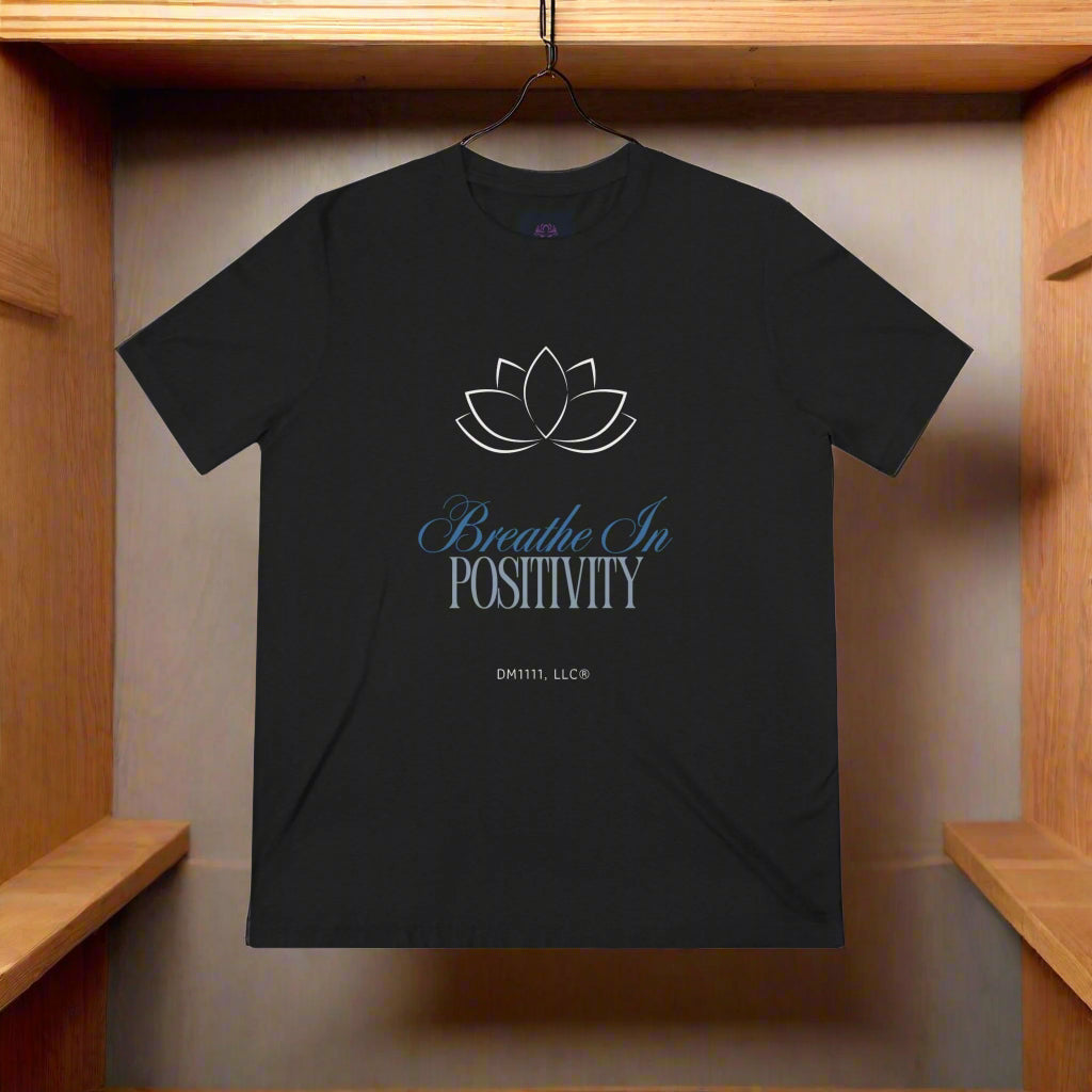 "Breathe In Positivity" Affirmation DM1111 Unisex Triblend Tee