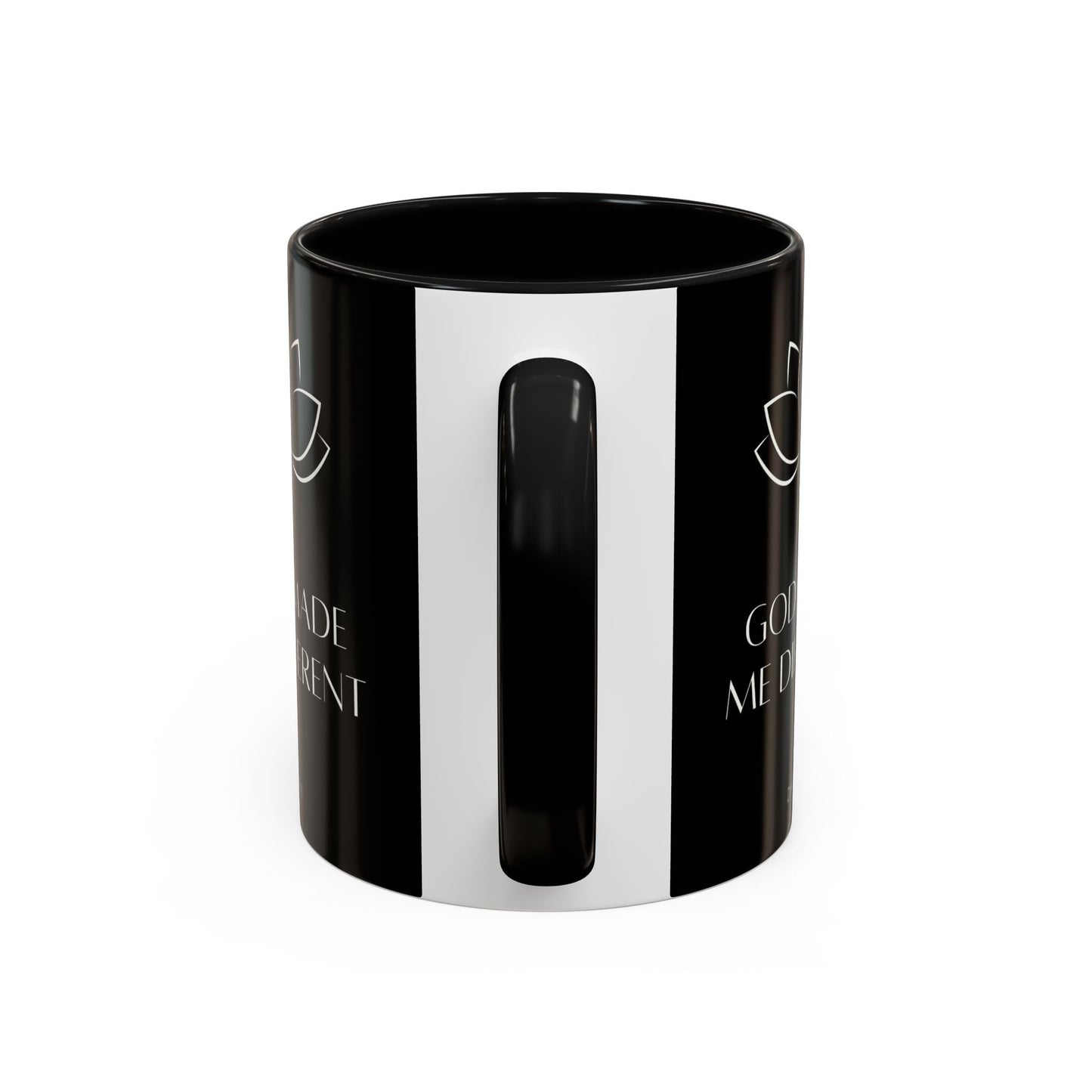 DM1111 "GOD Made Me Different" Accent Coffee Mug (11, 15oz)