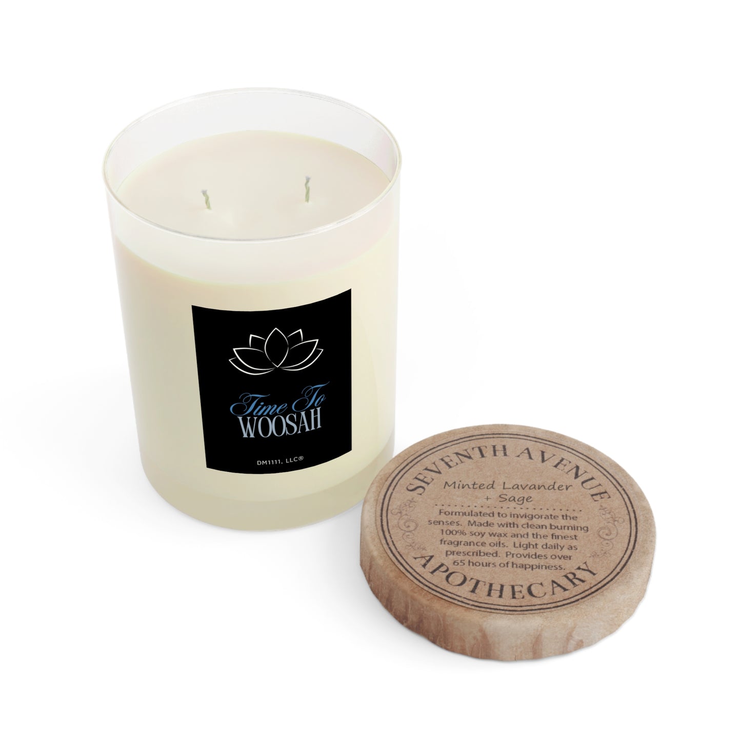 Time to Woosah, Relaxing Home Decor, Gift for Mindfulness, Self-Care Essential, Eco-Friendly