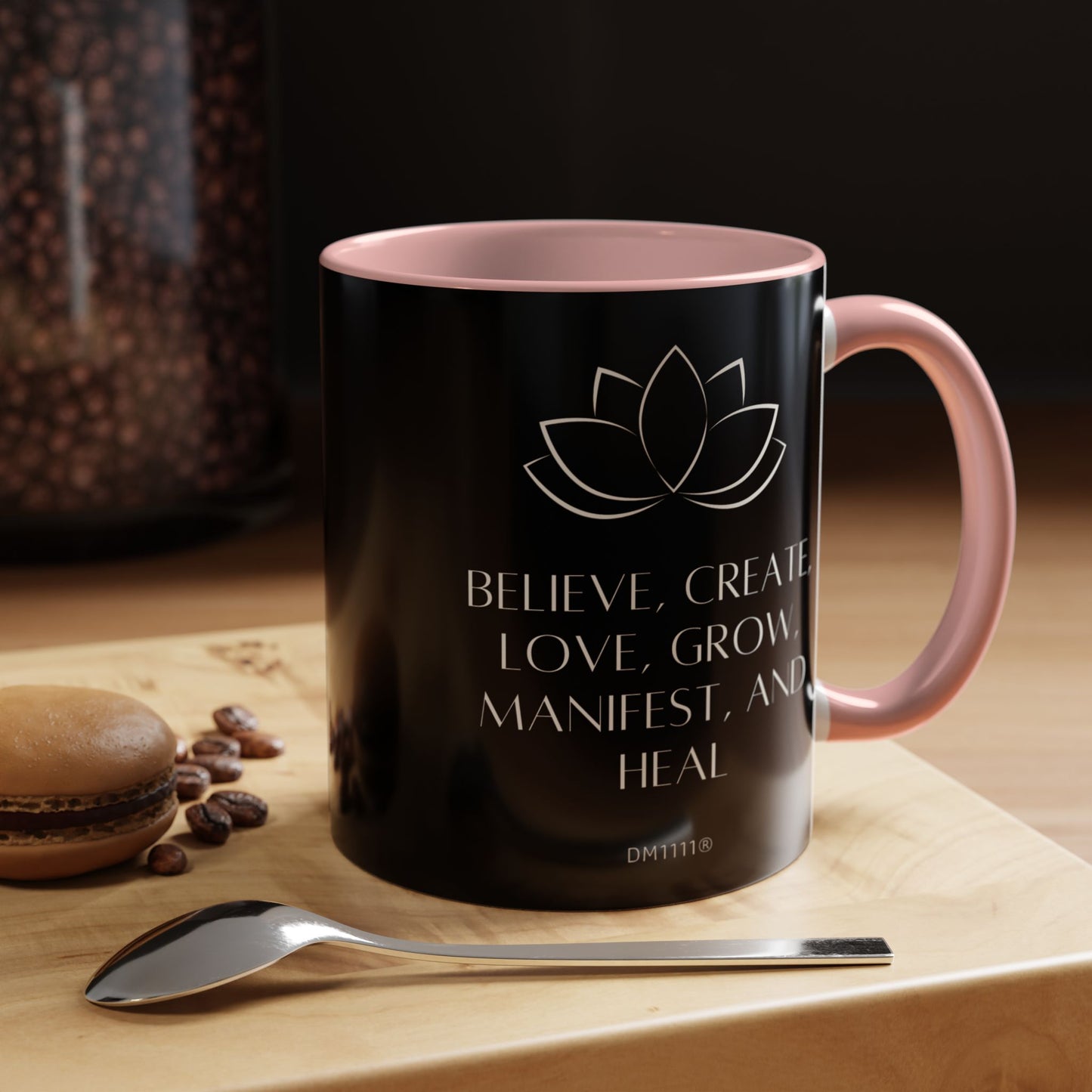 MUG OF THE WEEK - DM1111 "Manifest and Heal" Accent Coffee Mug (11, 15oz)