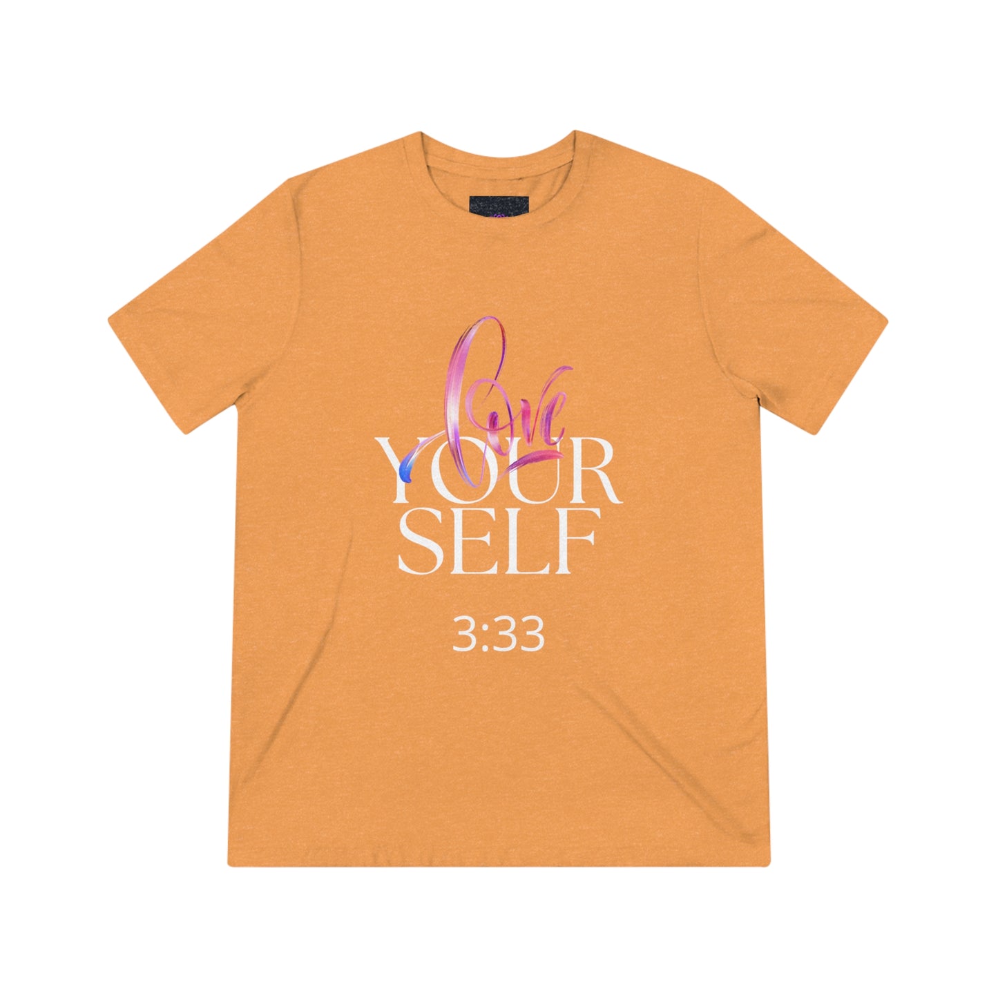 Love Your Self 333 Unisex Triblend Tee