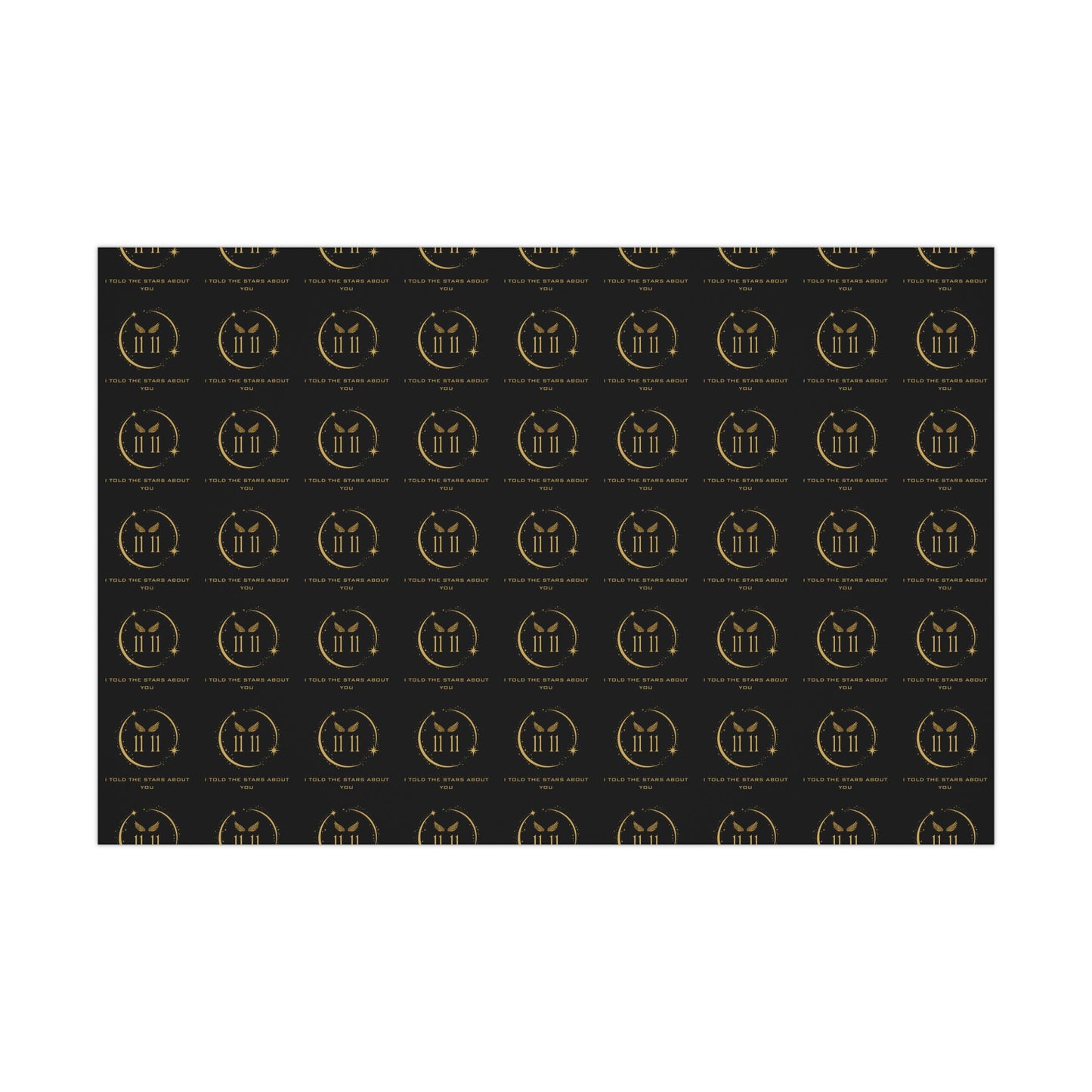 Angel 11 11 'I Told The Stars About You" Gift Wrap Papers