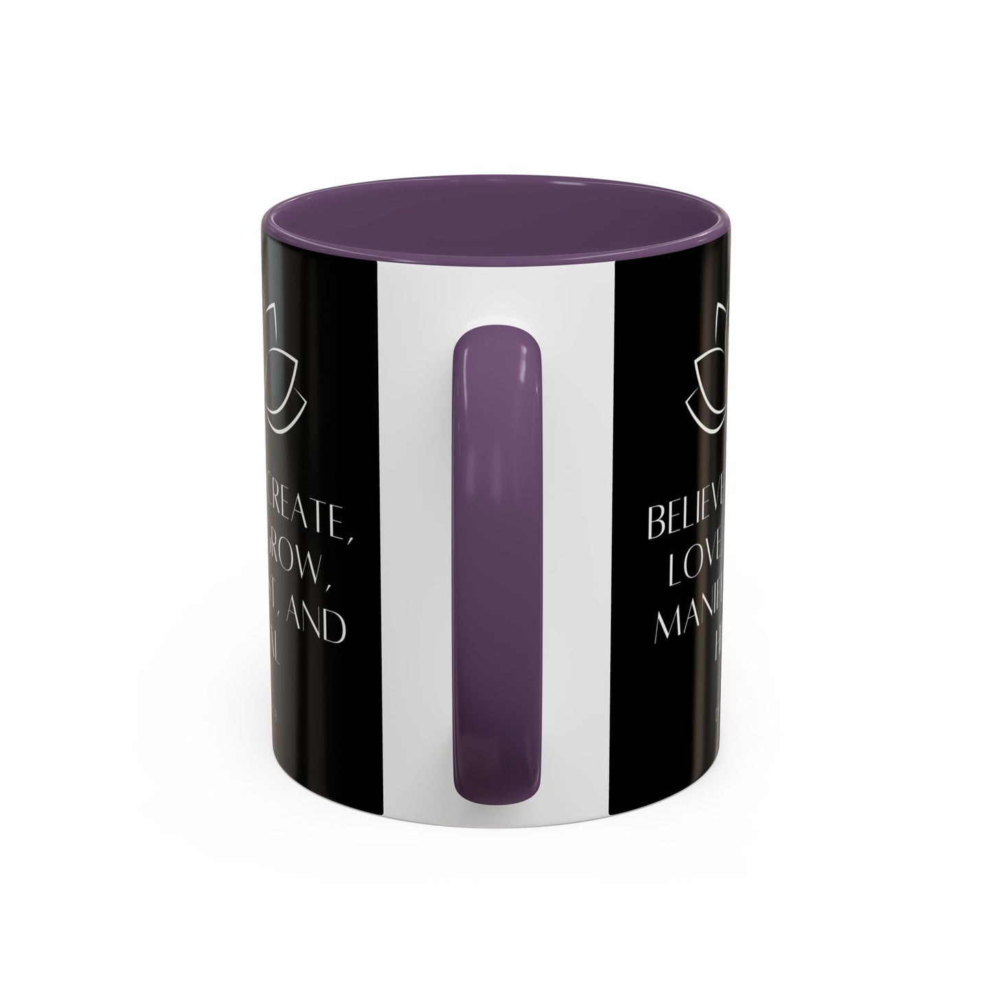 MUG OF THE WEEK - DM1111 "Manifest and Heal" Accent Coffee Mug (11, 15oz)