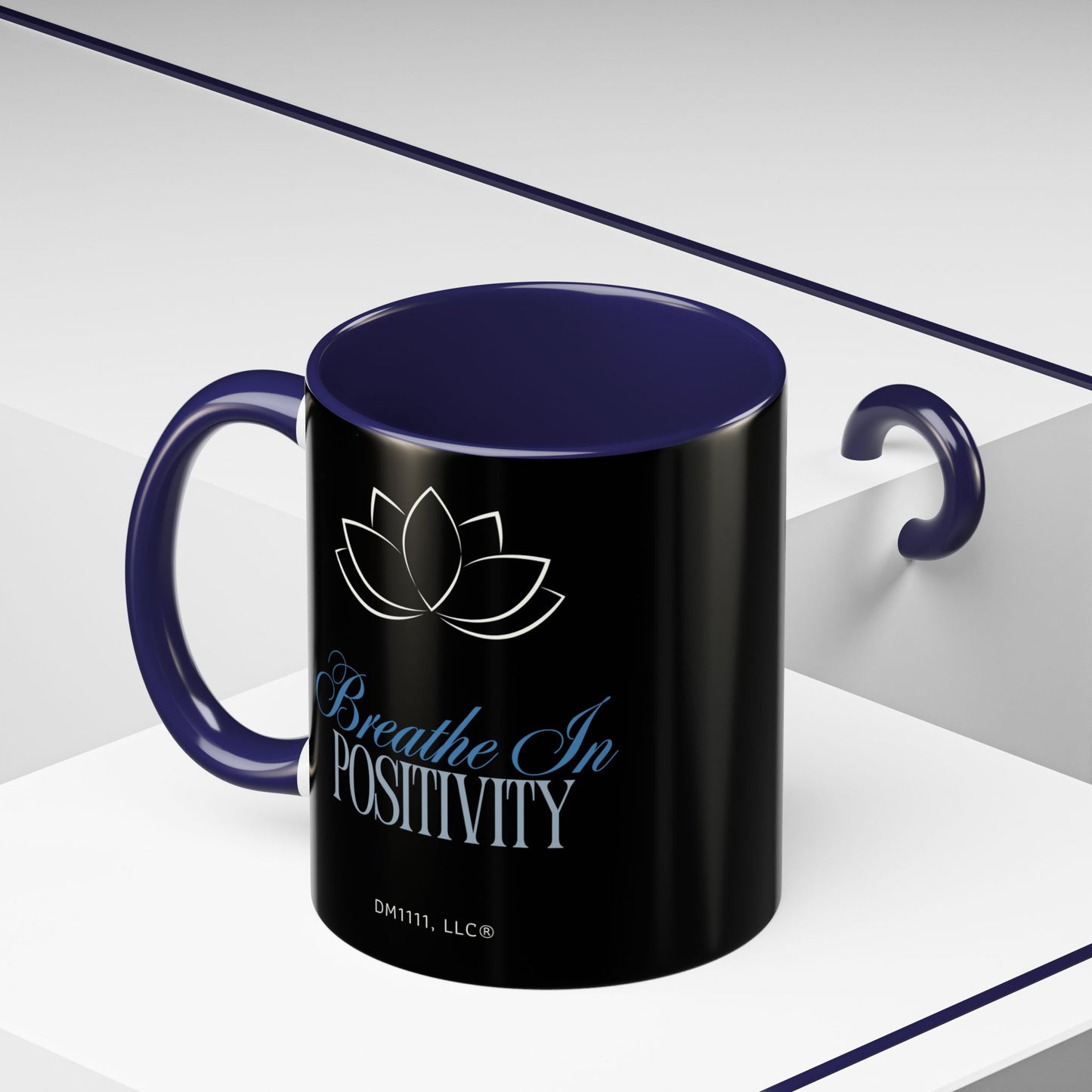 MUG OF THE WEEK - DM1111 "Breathe In Positivity" Accent Coffee Mug (11, 15oz)