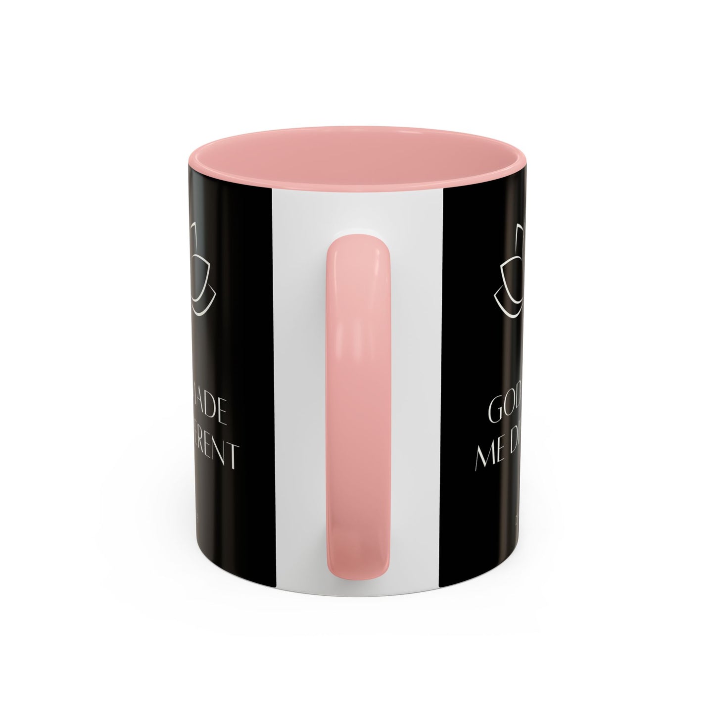 DM1111 "GOD Made Me Different" Accent Coffee Mug (11, 15oz)