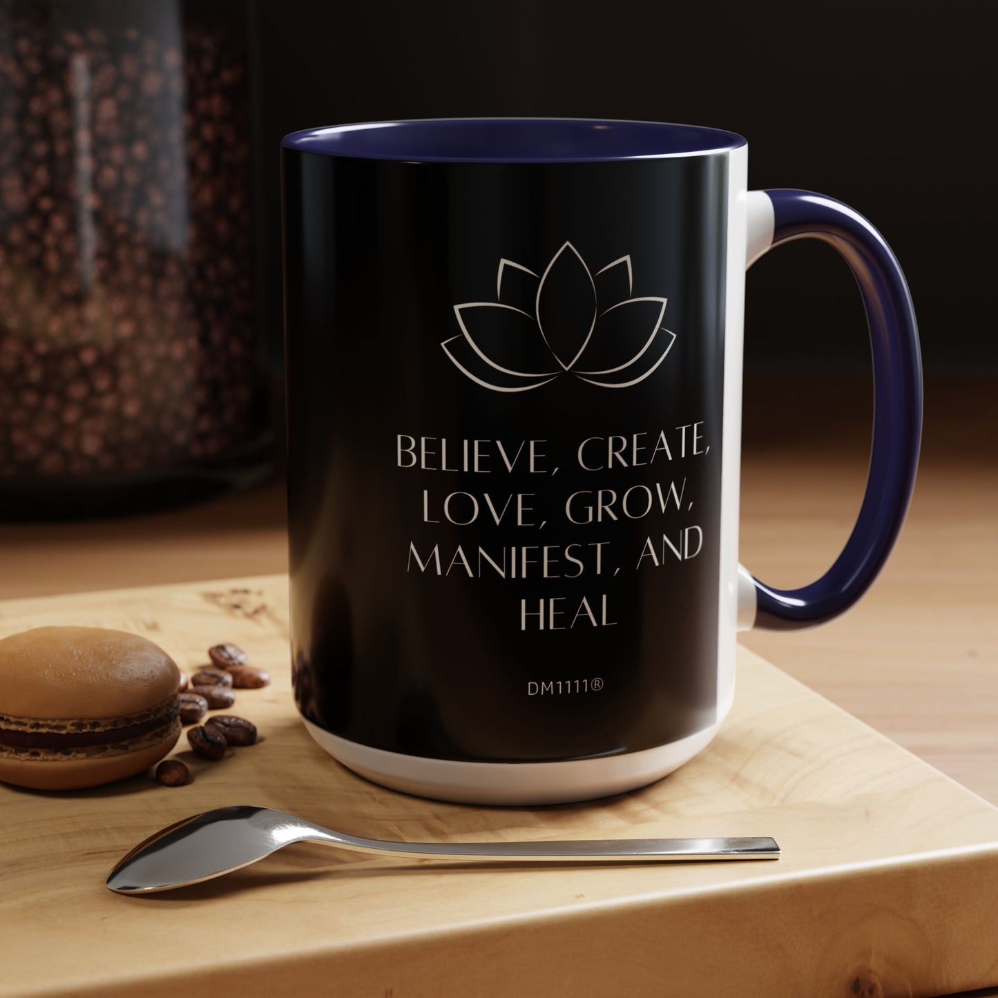 MUG OF THE WEEK - DM1111 "Manifest and Heal" Accent Coffee Mug (11, 15oz)
