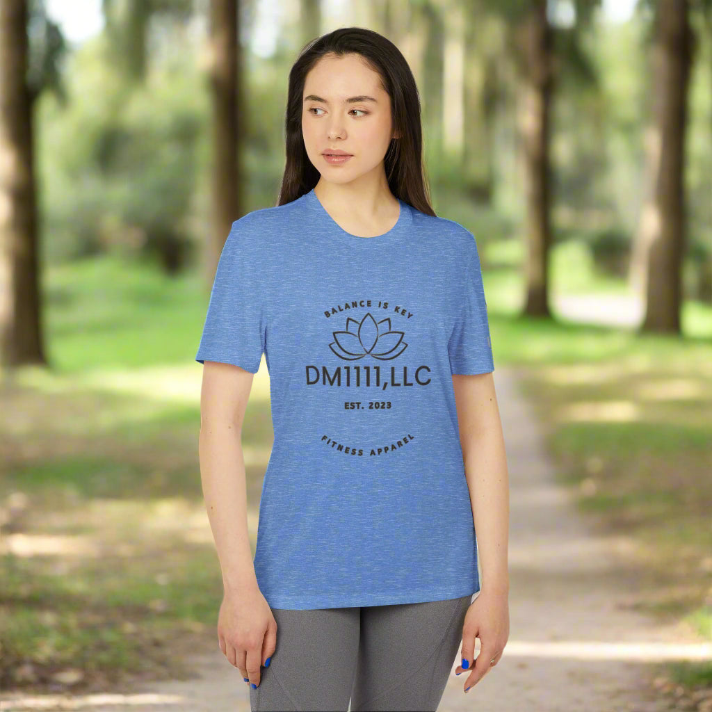 DM1111 Balance Is Key Lotus adidas® Unisex Sport T-shirt
