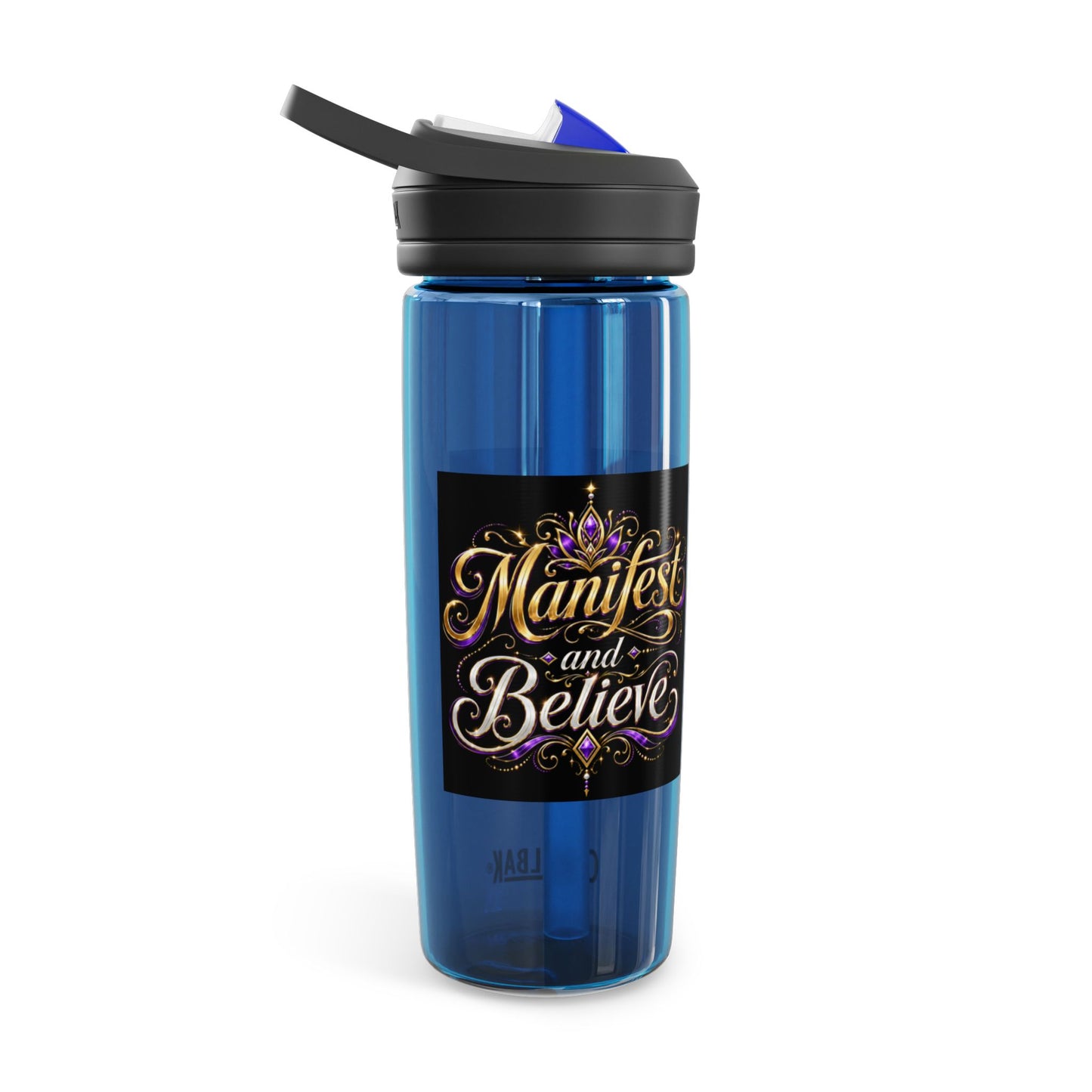 Manifest and Believe DM1111 CamelBak Eddy Water Bottle — Spiritual Yoga Hydration (20/25oz)