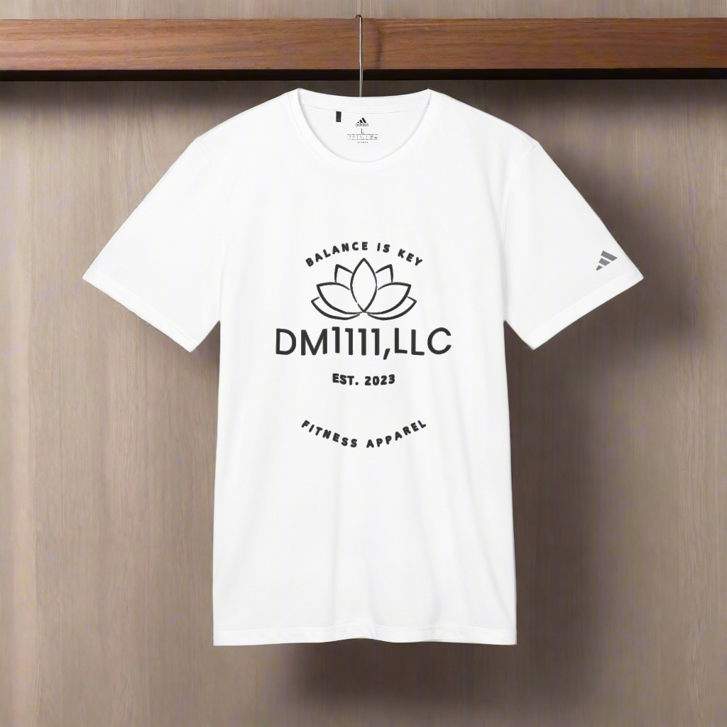 DM1111 Balance Is Key Lotus adidas® Unisex Sport T-shirt
