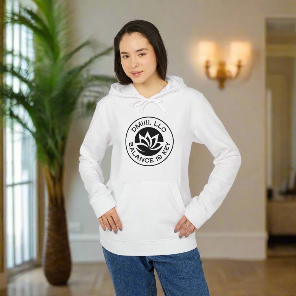 DM1111 Balance Is Key adidas® Unisex Fleece Hoodie