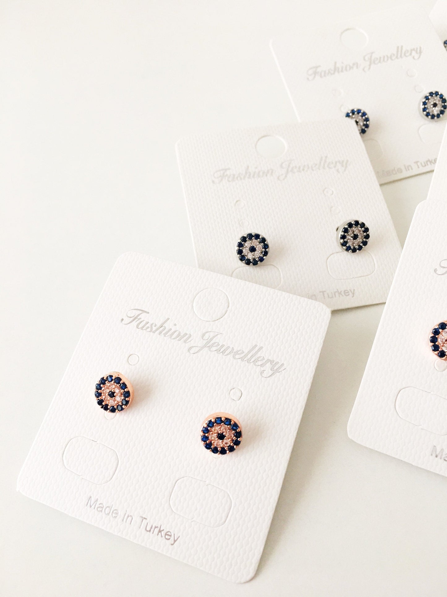 Evil Eye Stud Earrings