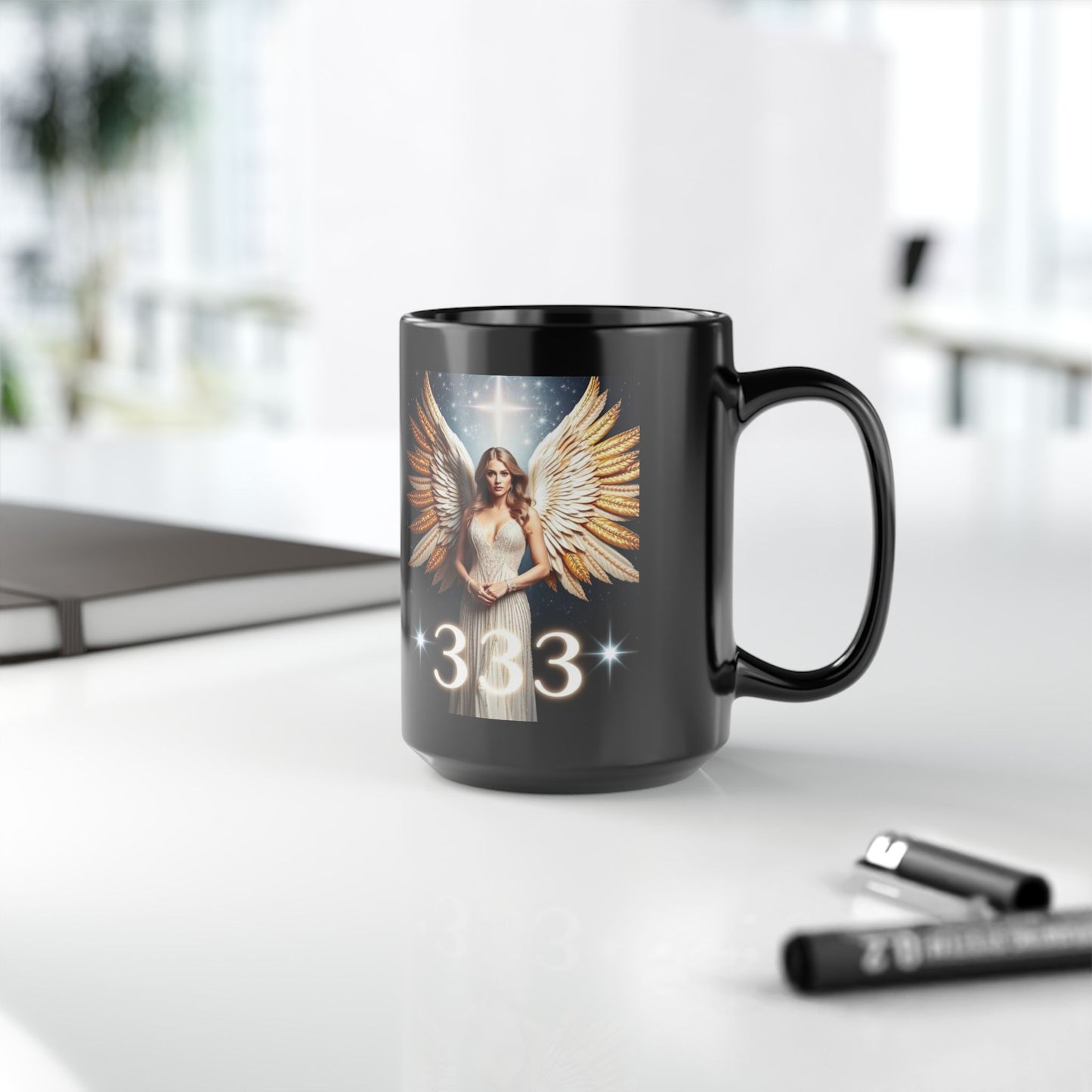 DM1111 "333" Divine Angels Mug (11oz, 15oz)