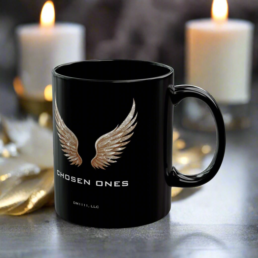 Chosen Ones Official DM1111 Black Mug (11oz, 15oz)