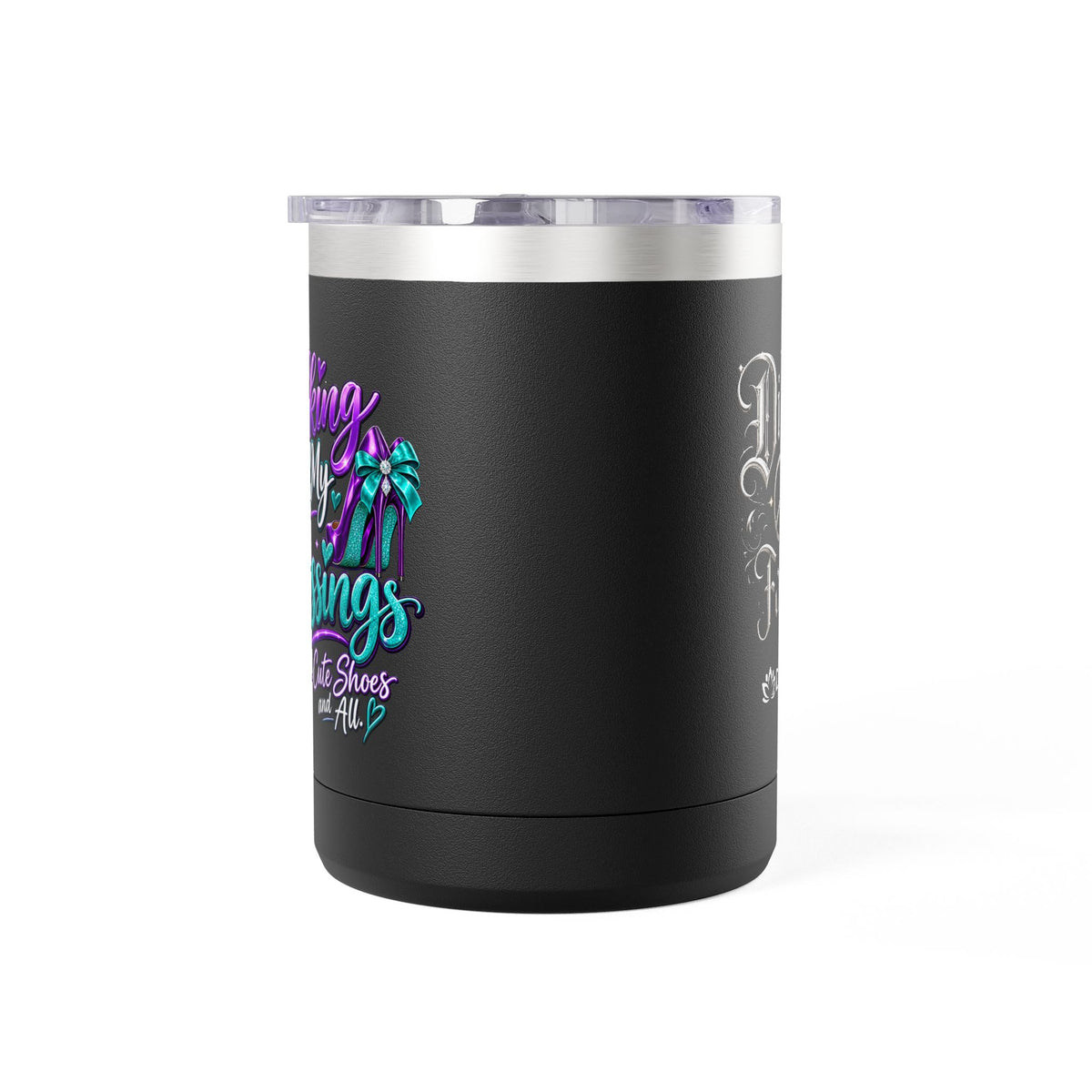 "Walking Into My Blessings, DF" 15oz Insulated Travel Mug