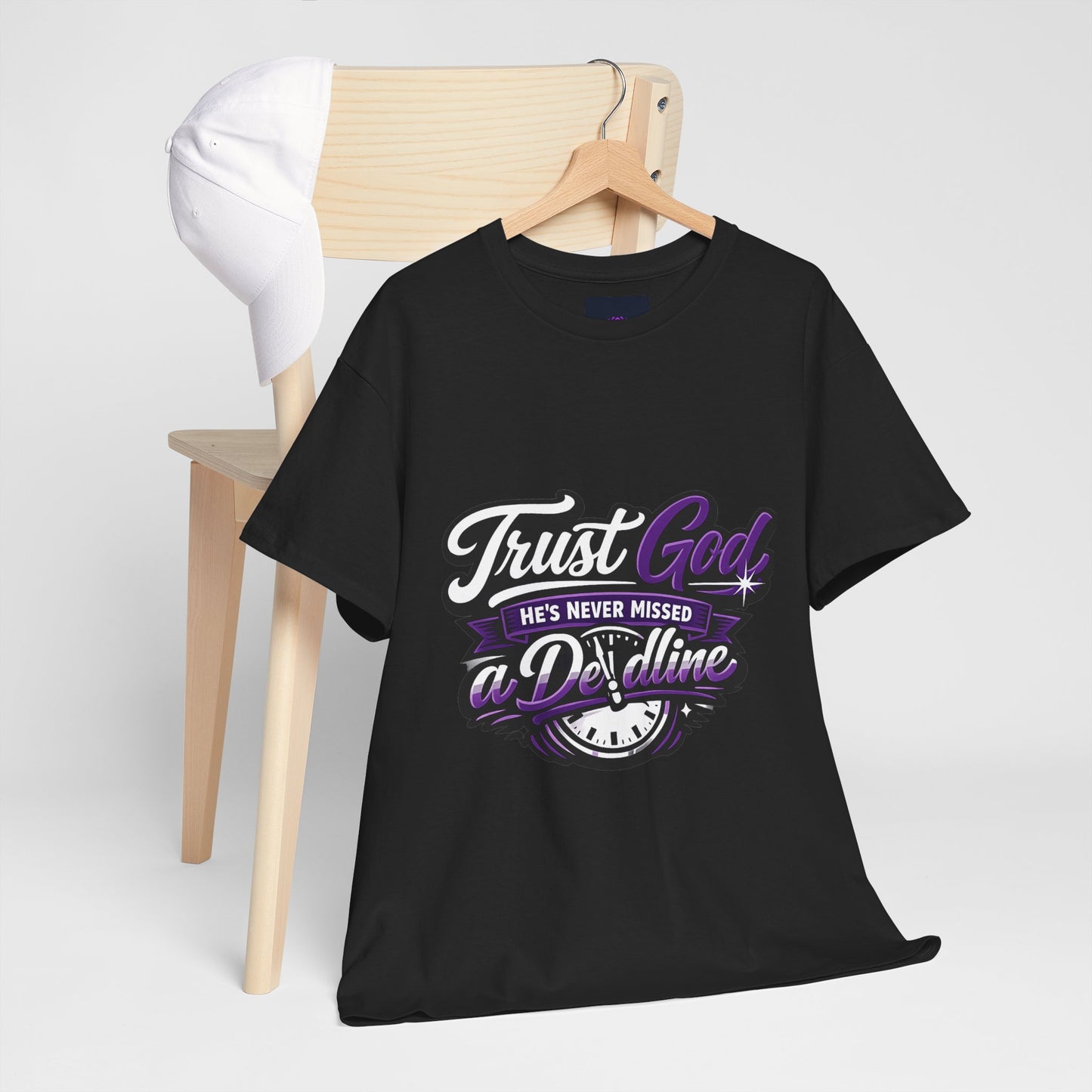 "Trust God, He's Never Missed", DF Divine Faith T-Shirt by DM1111