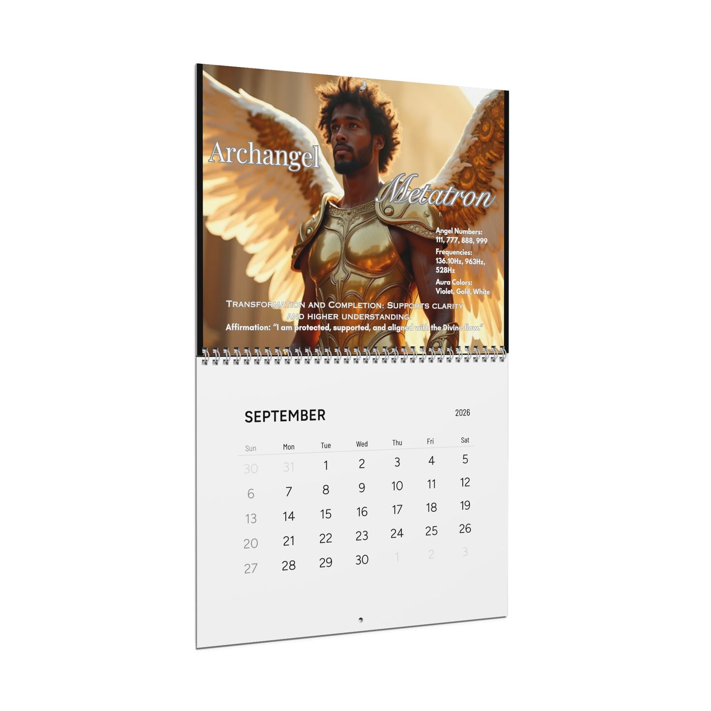 Divine Archangels Wall Calendars (2026)
