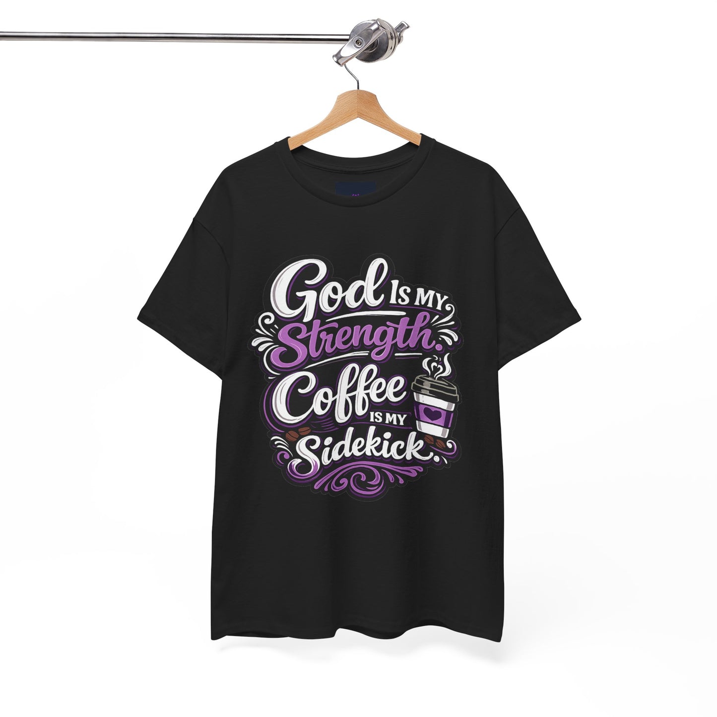 "God Is My Strength" T-Shirt by DM1111