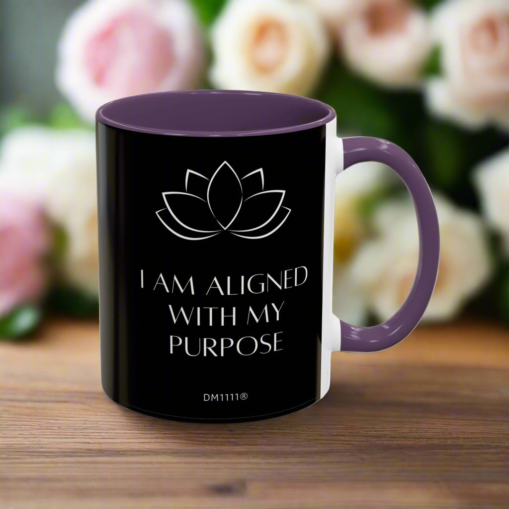 DM1111 "I Am Aligned" Accent Coffee Mug (11, 15oz)