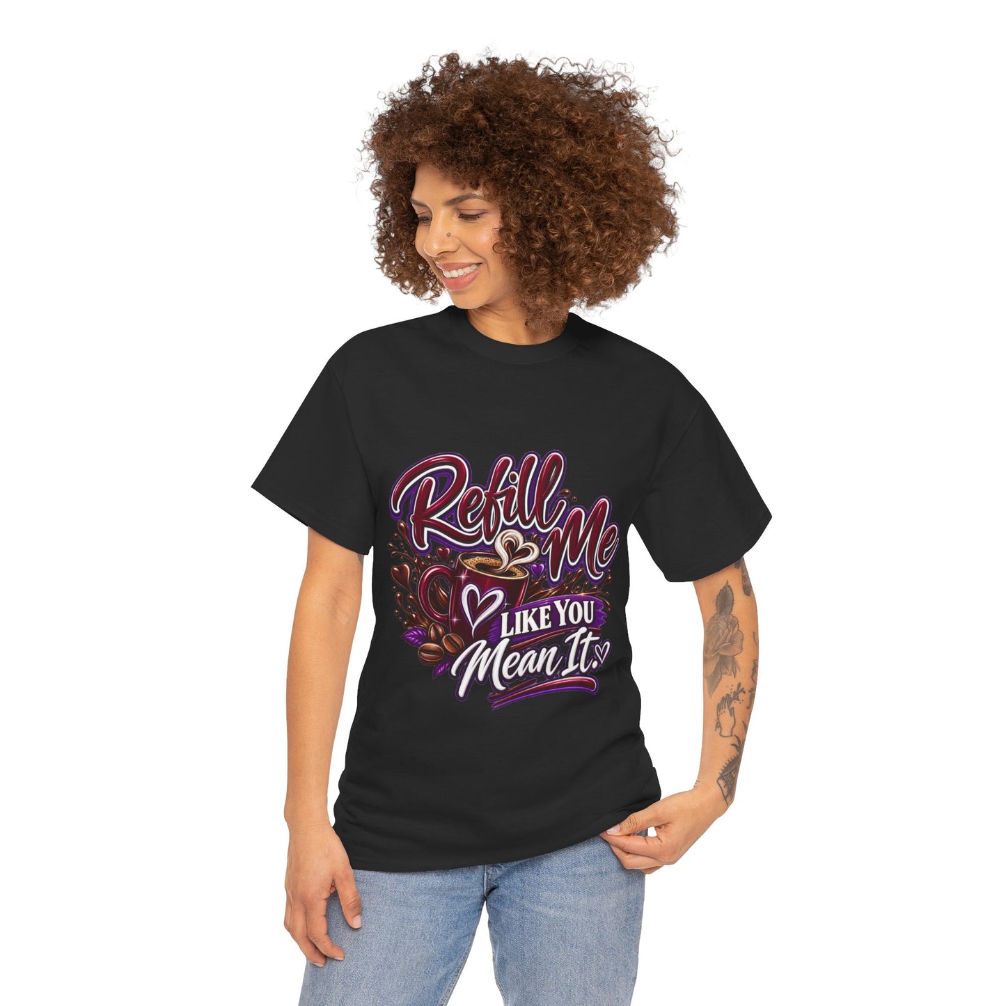 "Refill Me Like You Mean It, DF" T-Shirt by DM1111
