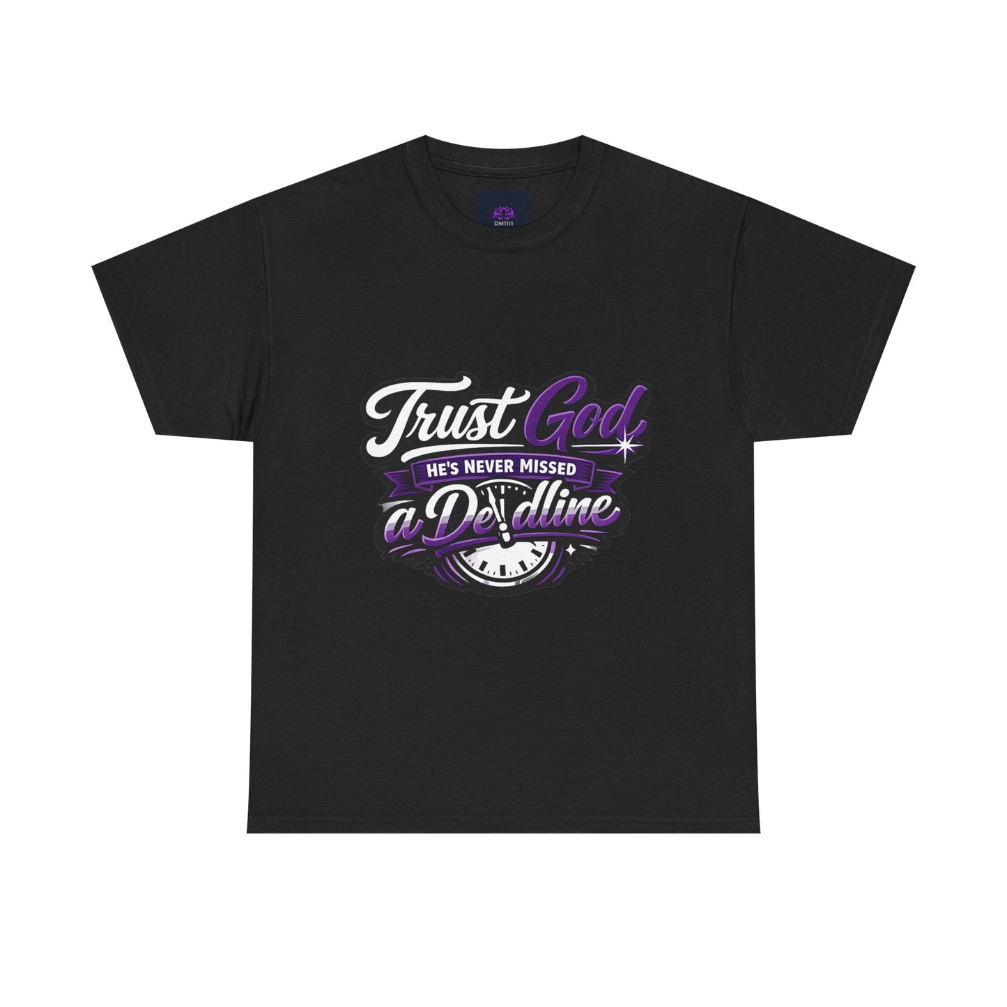 "Trust God, He's Never Missed", DF Divine Faith T-Shirt by DM1111