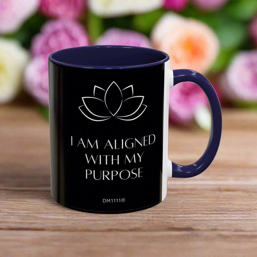 DM1111 "I Am Aligned" Accent Coffee Mug (11, 15oz)