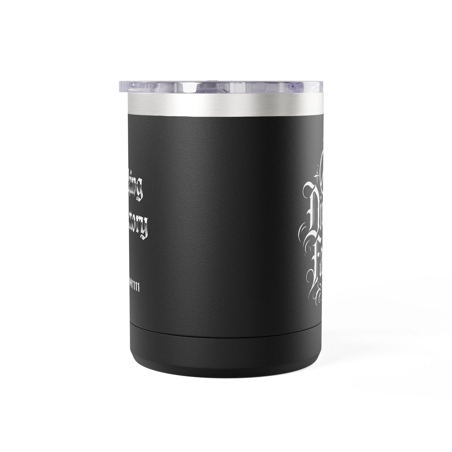 Tumbler Mug — "Walking In Faith" 15oz Insulated Travel Mug