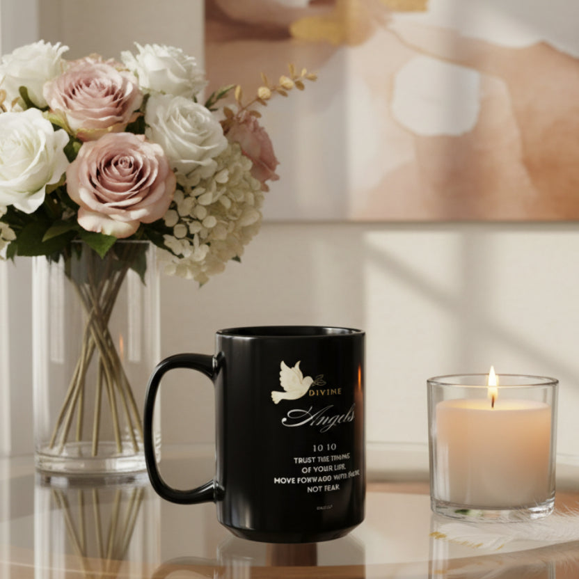 DM1111 "1010" Divine Angels Mug (11oz, 15oz)
