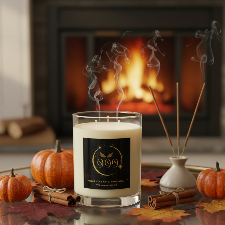 Angel 999 "Your Dreams Are About To Manifest" - Seventh Avenue Scented Candle - Full Glass, 11oz