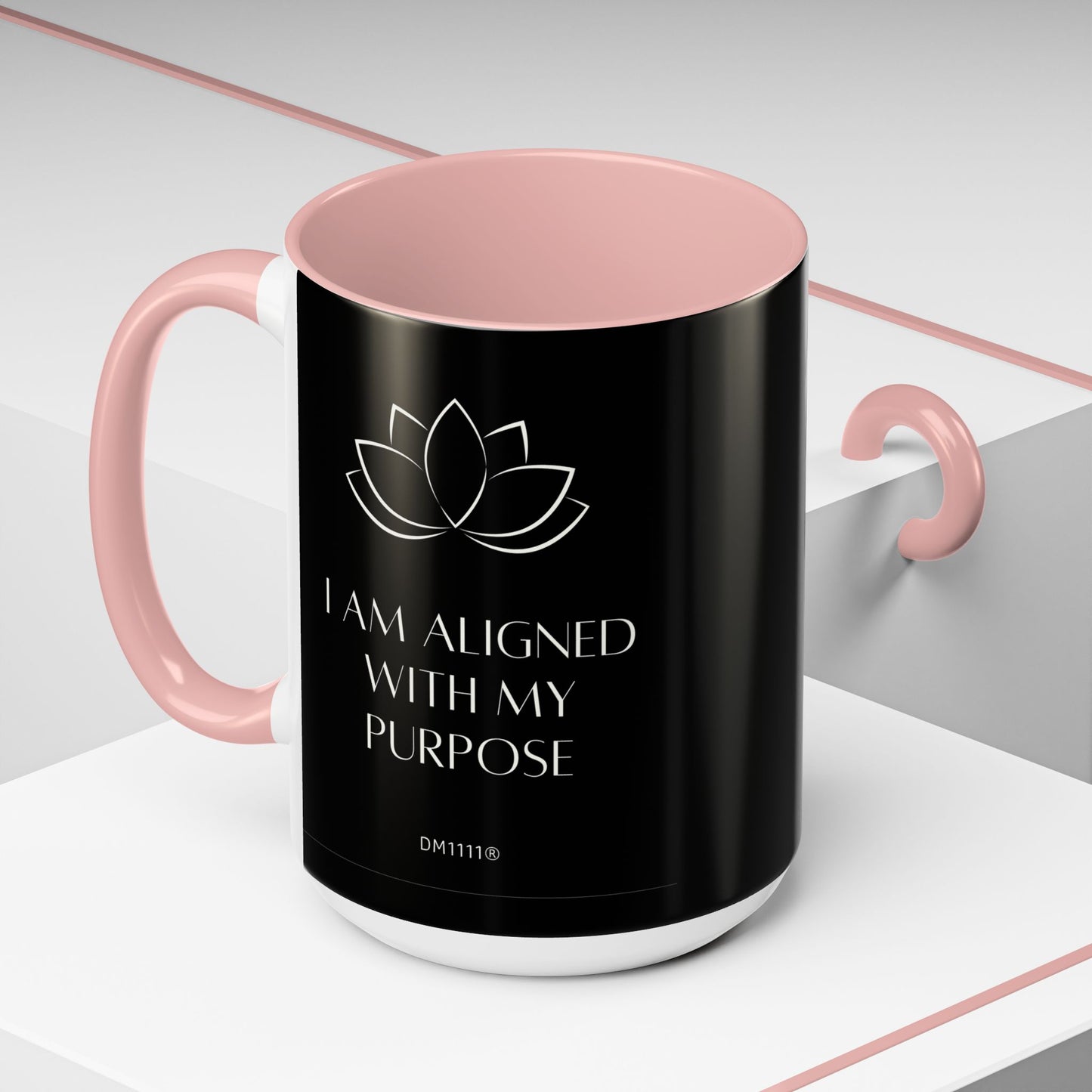 DM1111 "I Am Aligned" Accent Coffee Mug (11, 15oz)