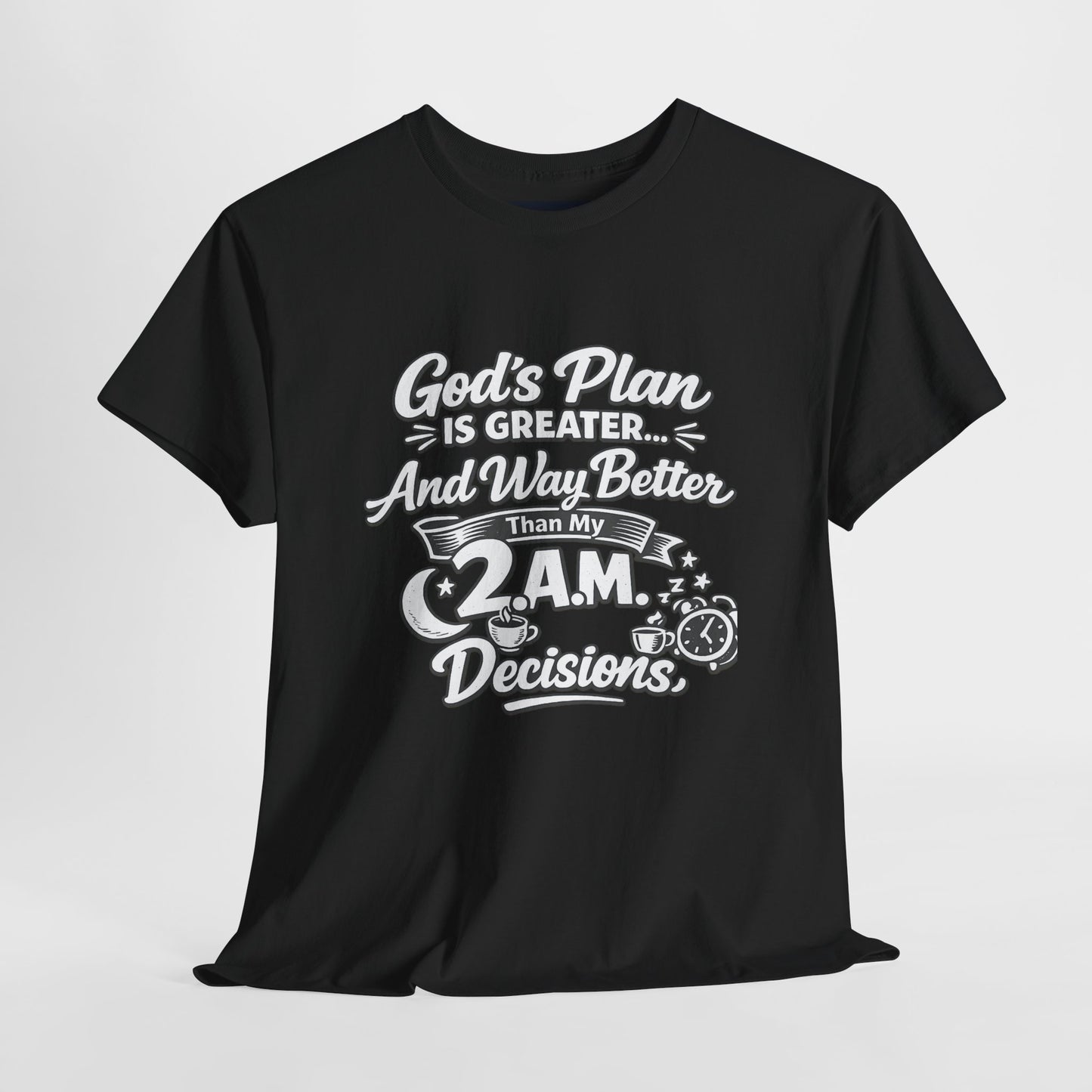" God's Plan Is Greater DF" T-Shirt by DM1111