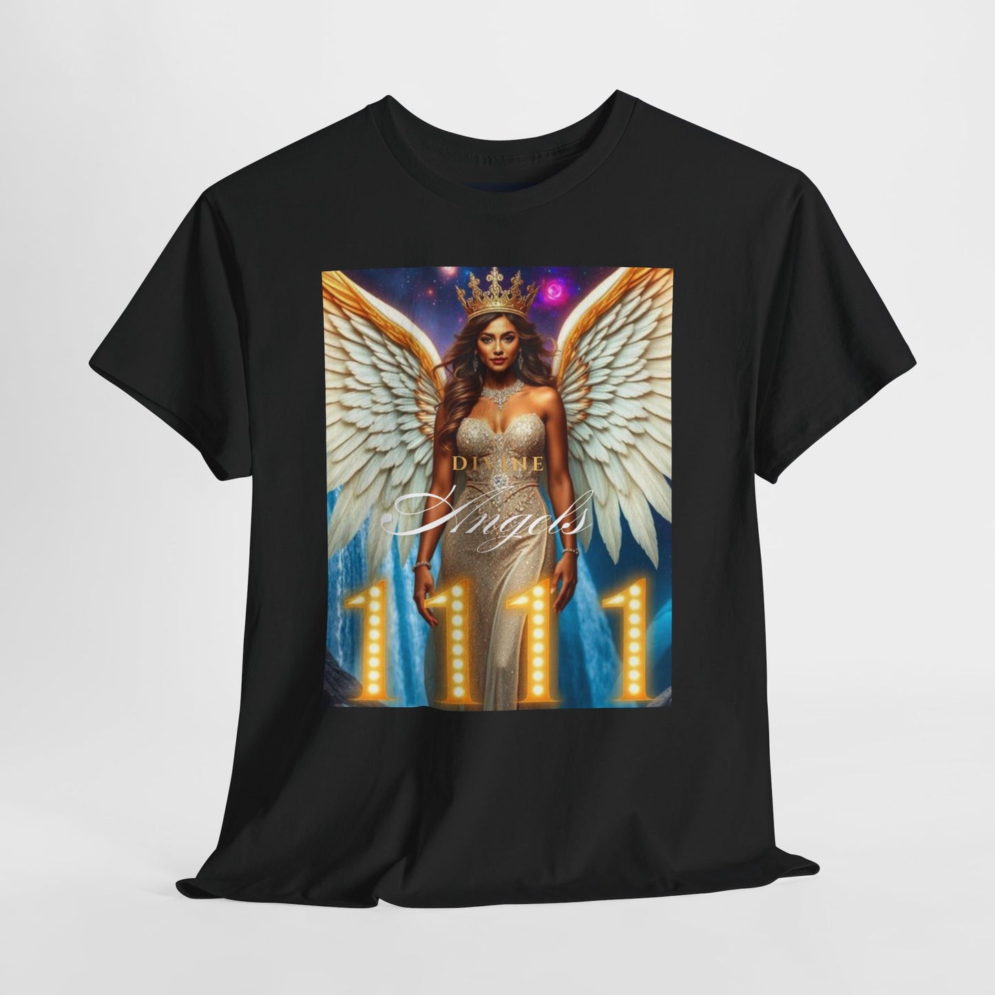 1111 Divine Angels "Divine and Chosen" B T-Shirt by DM1111