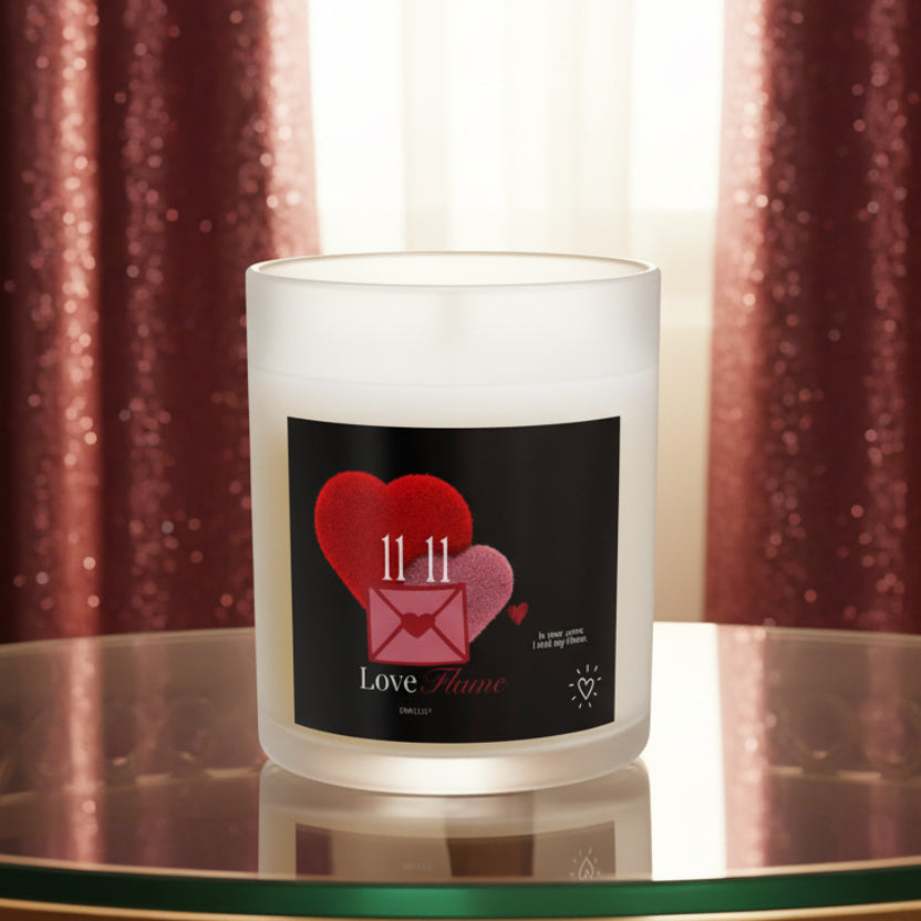 11:11 Love Flame - "In Your Arms" 11oz Glass Candle