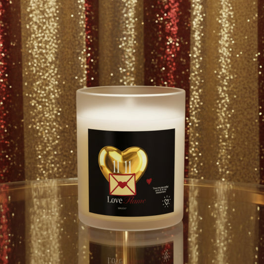 11:11 Love Flame - "You Are My Today and Tomorrow" 11oz Glass Candle