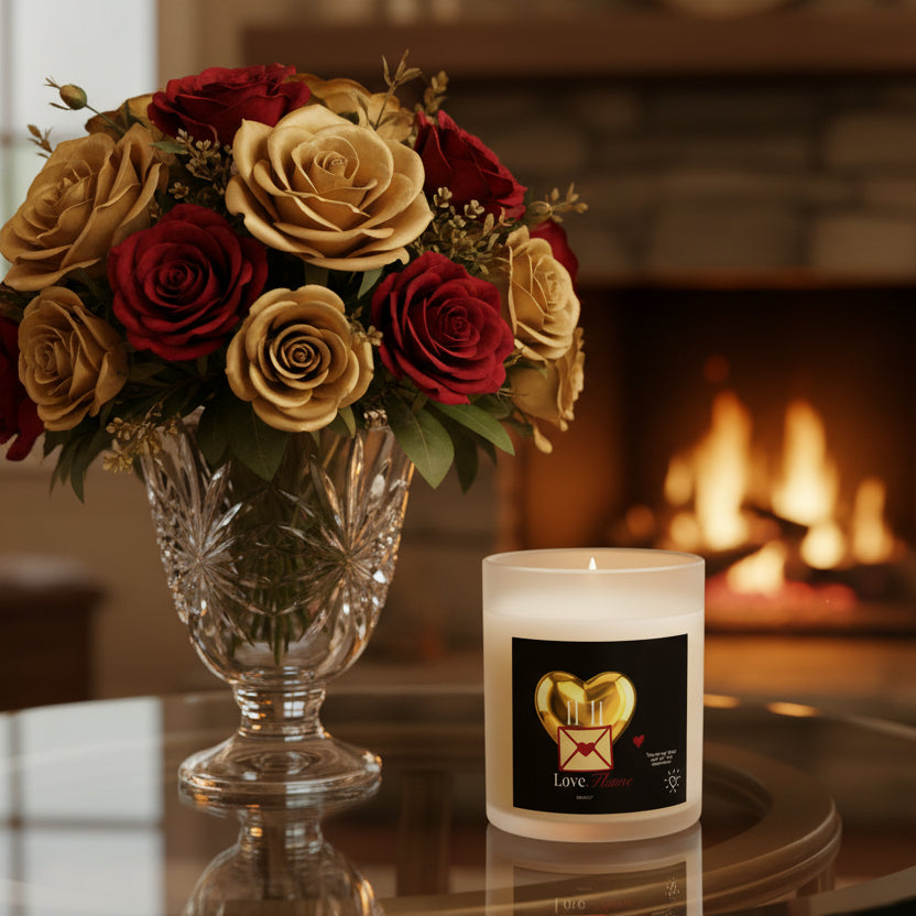 11:11 Love Flame - "You Are My Today and Tomorrow" 11oz Glass Candle