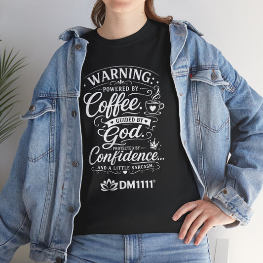 "Coffee, GOD, Confidence" T-Shirt by DM1111