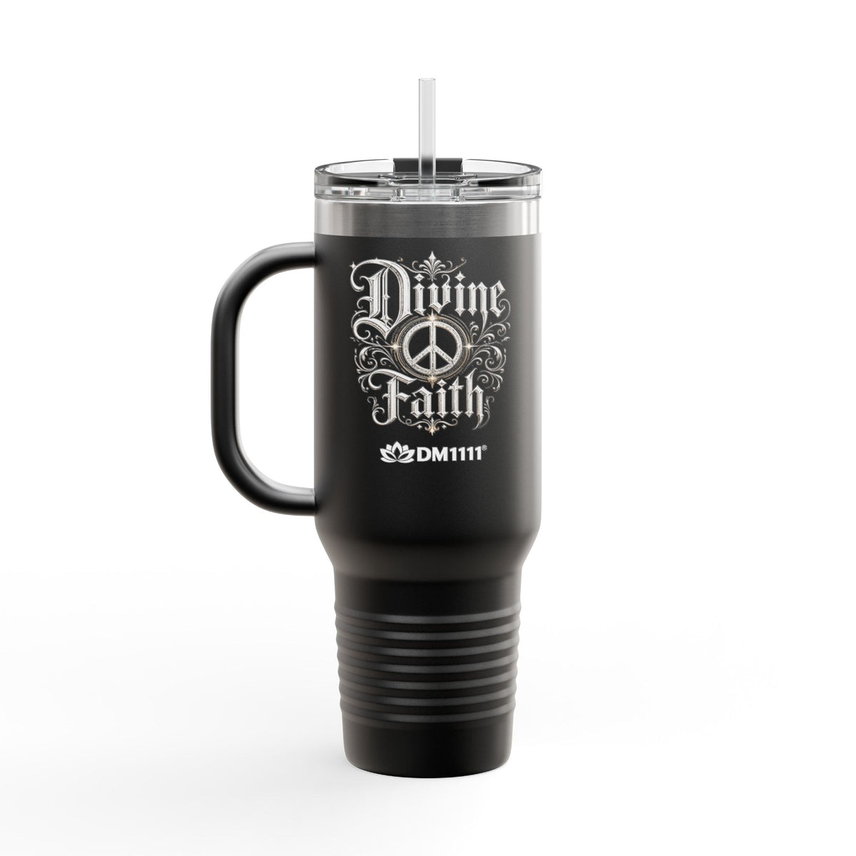 Travel Mug — "Pray First. Pour With Confidence" 40oz Insulated Tumbler