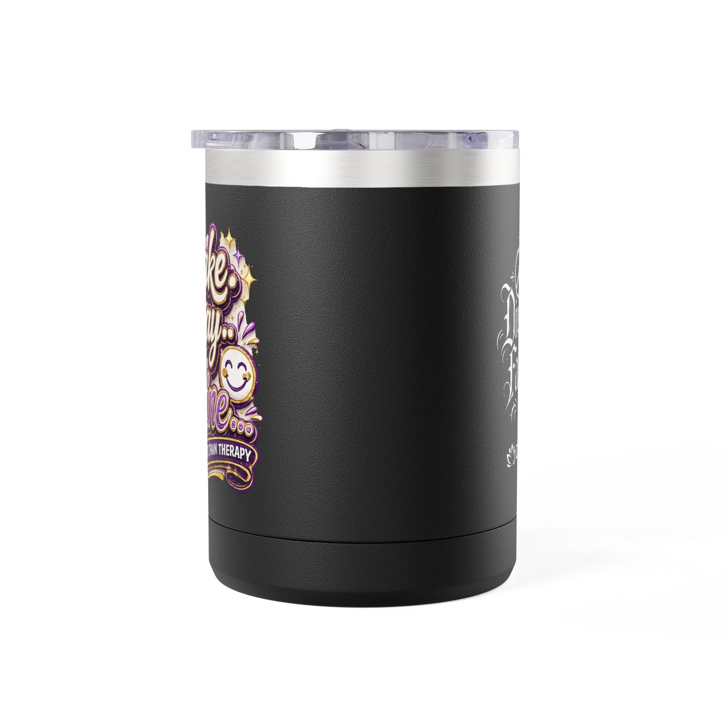 "Wake, Pray, Shine, DF" 15oz Insulated Travel Mug